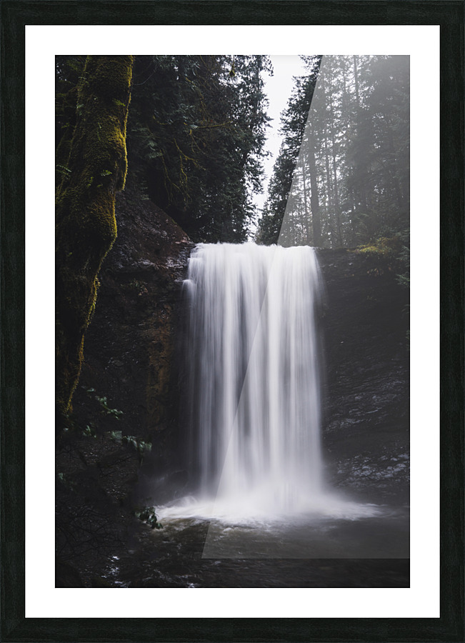 Ammonite Falls 2 Picture Frame print