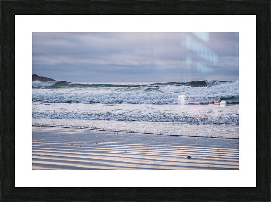 Sand and the Waves Picture Frame print