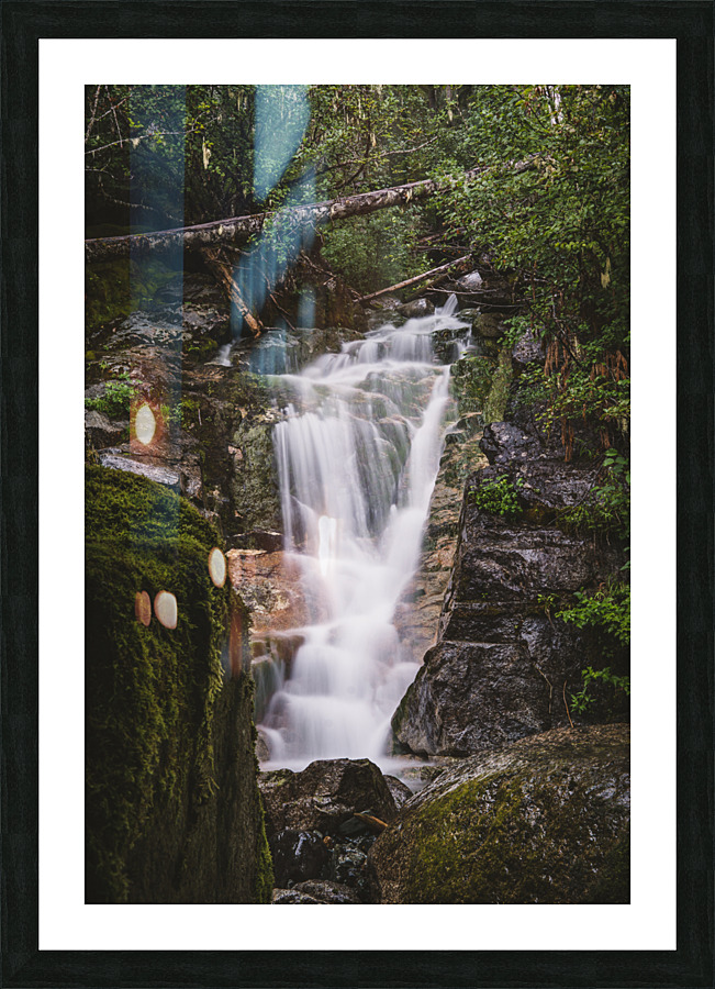 Hidden Falls Picture Frame print
