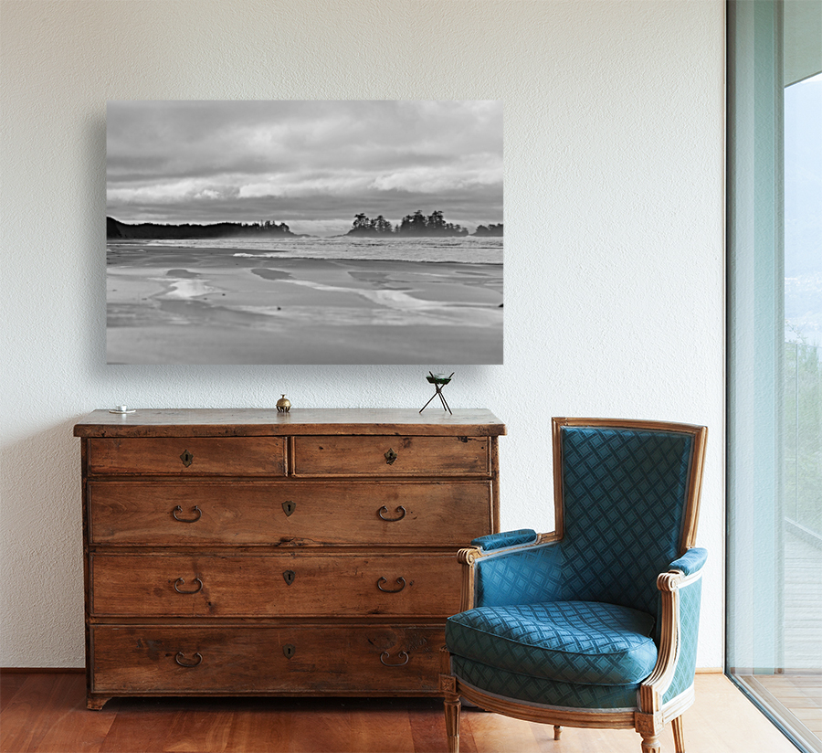 Winter Beach Reproduction