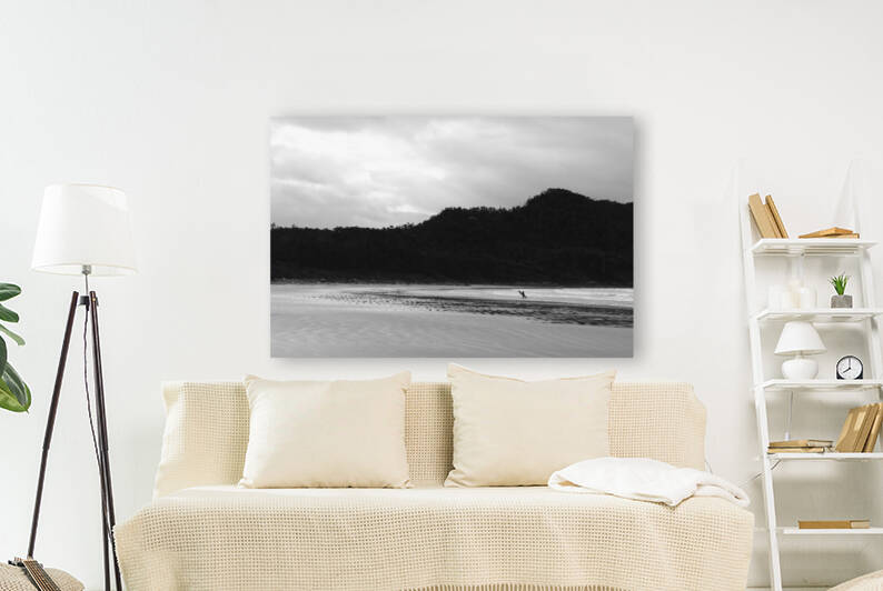 Surfs Up B&W by Latitude 49 Photography