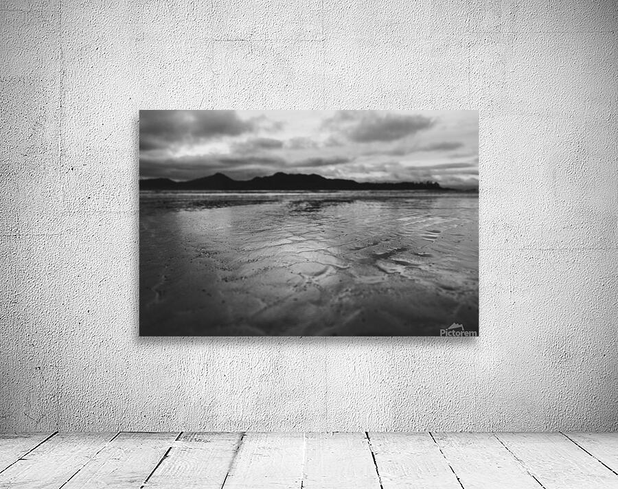 Beach Texture B&W Wall Preview