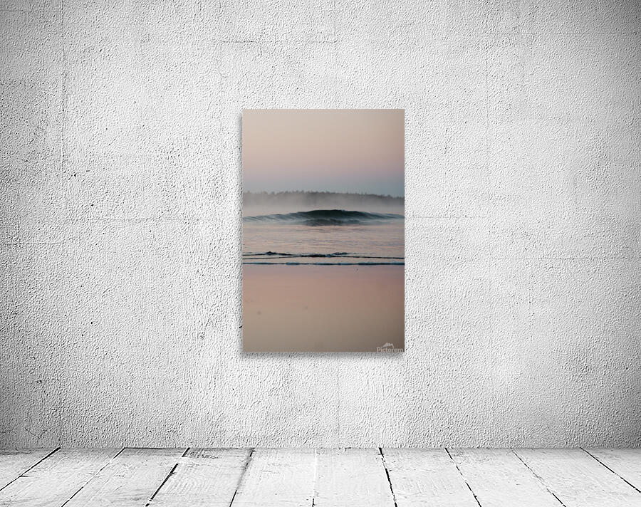 Sunrise Waves Wall Preview