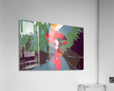 Abstract Lady  Acrylic Print