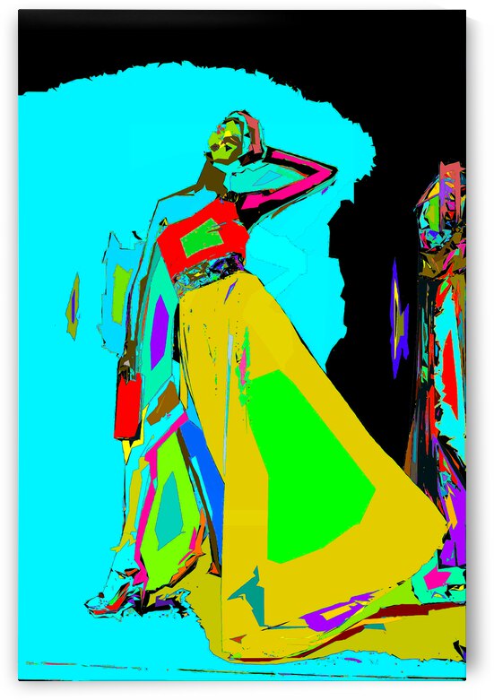 High Fashion Abstract Model  by PWA