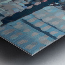 City Street  Metal print