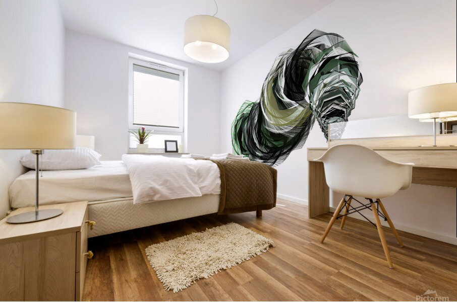 Abstract Spiral  Mural print