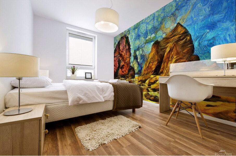 Beautiful Beach  Mural print