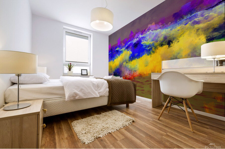 Ocean Waves M1  Mural print