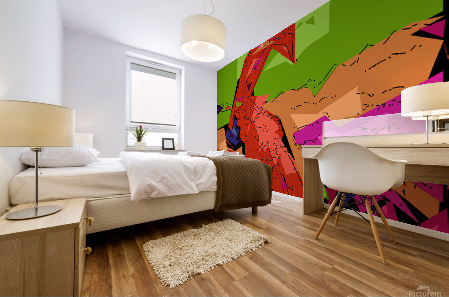 The Goat  Mural print