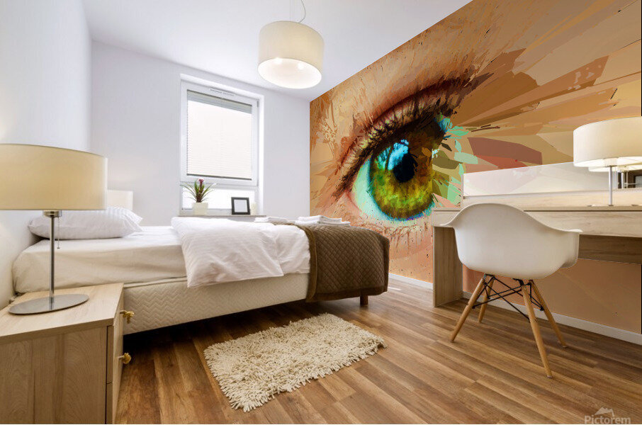 Abstract Eye  Mural print