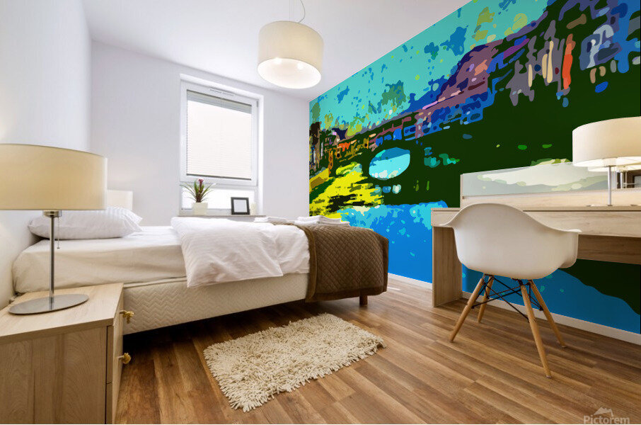 Florence Bridge  Mural print
