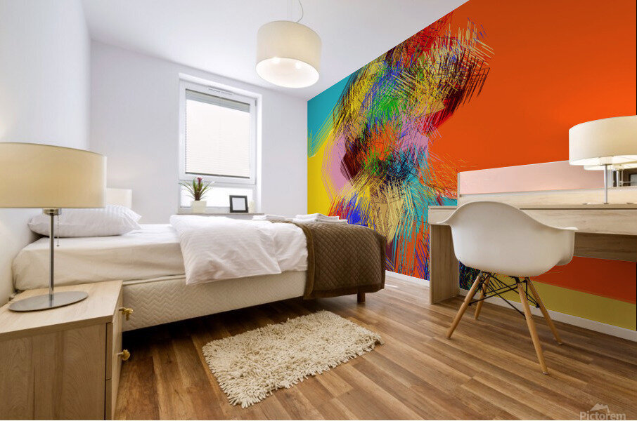 Abstract Silhouette  Mural print