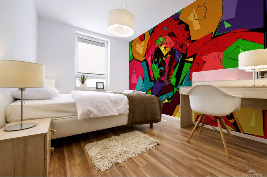 Abstract Life  Mural print