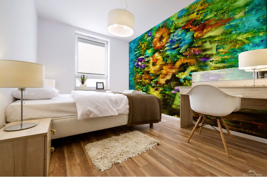 Flowers  Mural print