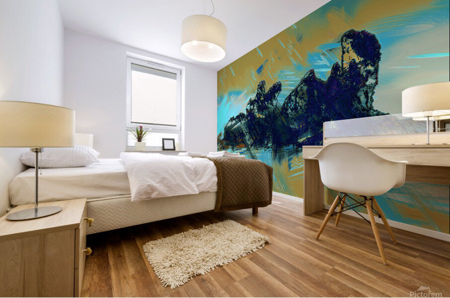 Rocks  Mural print