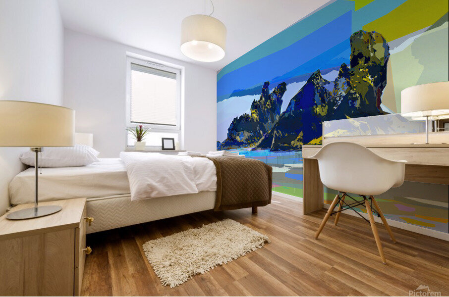 Sea Rocks  Mural print