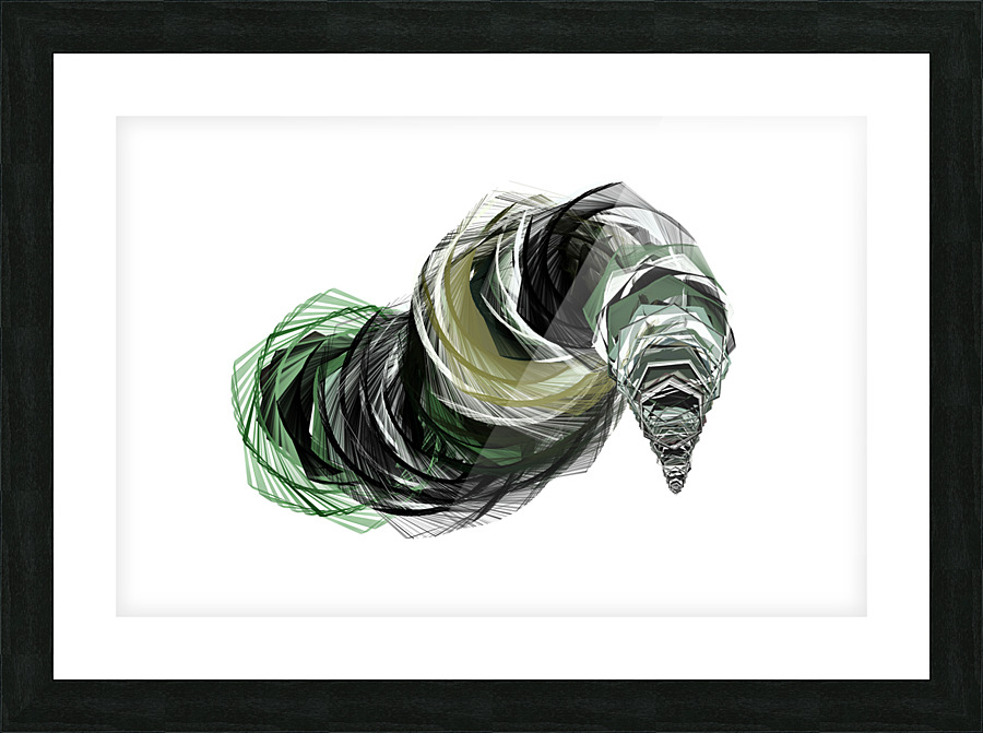 Abstract Spiral  Picture Frame print