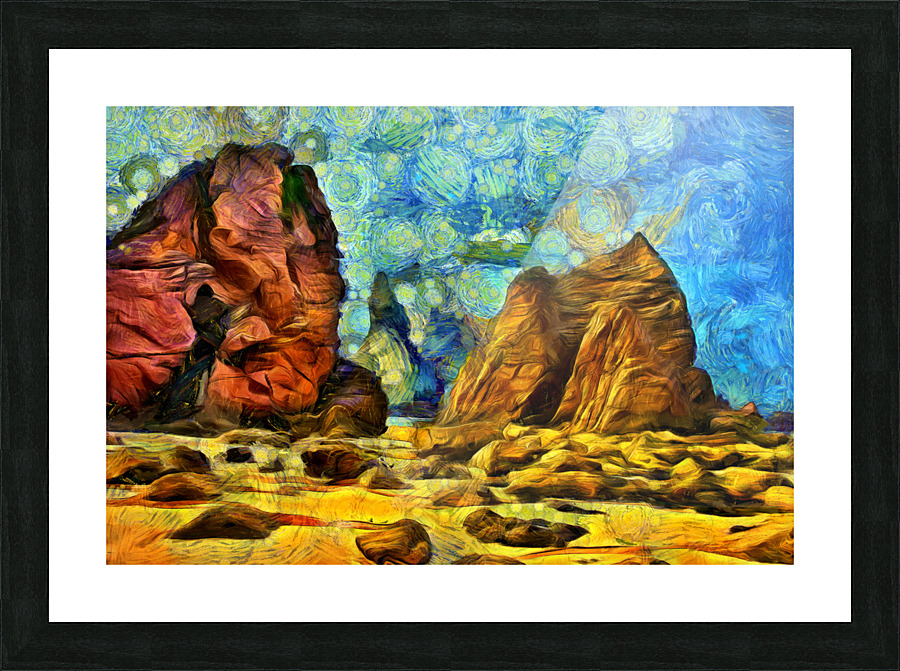 Beautiful Beach  Picture Frame print