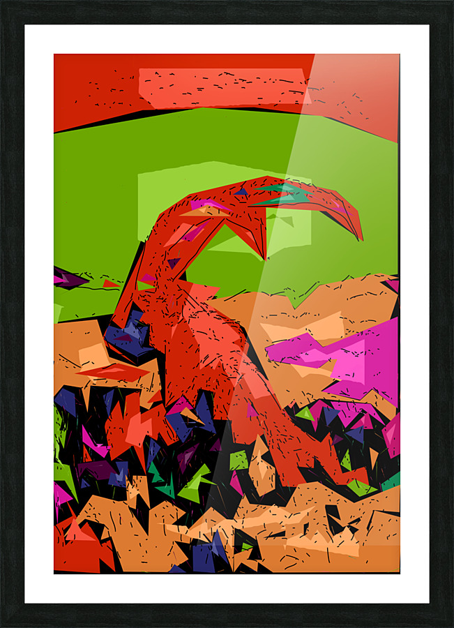 The Goat  Picture Frame print