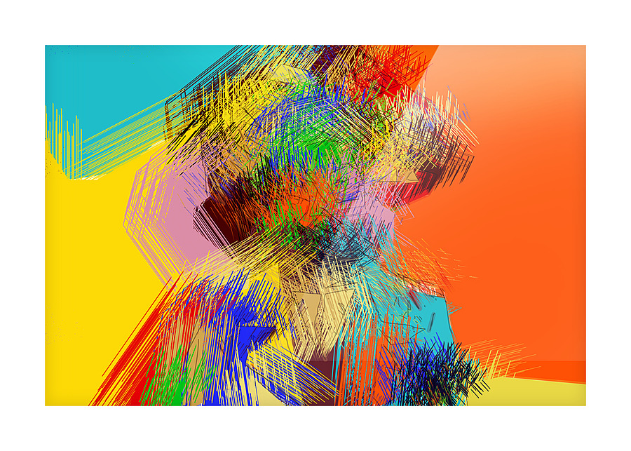 Abstract Silhouette  Picture Frame print