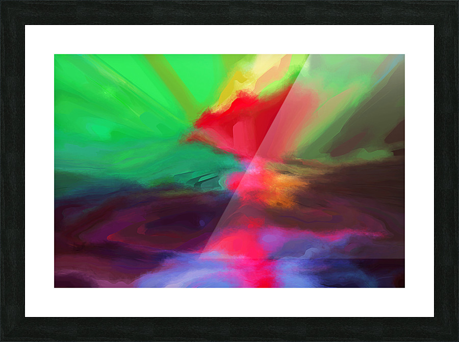 Abstract Lines  Picture Frame print