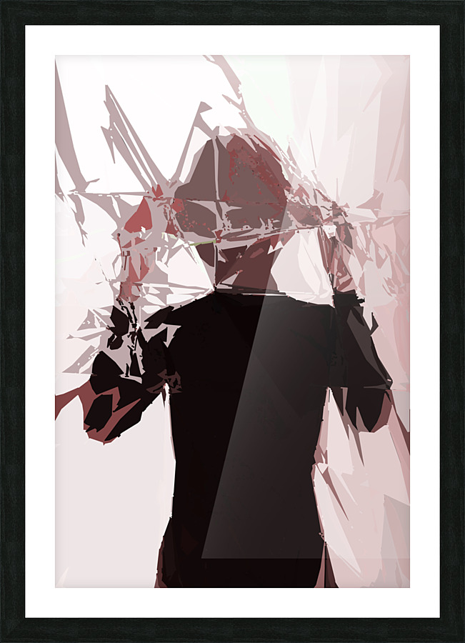Broken Glass Picture Frame print