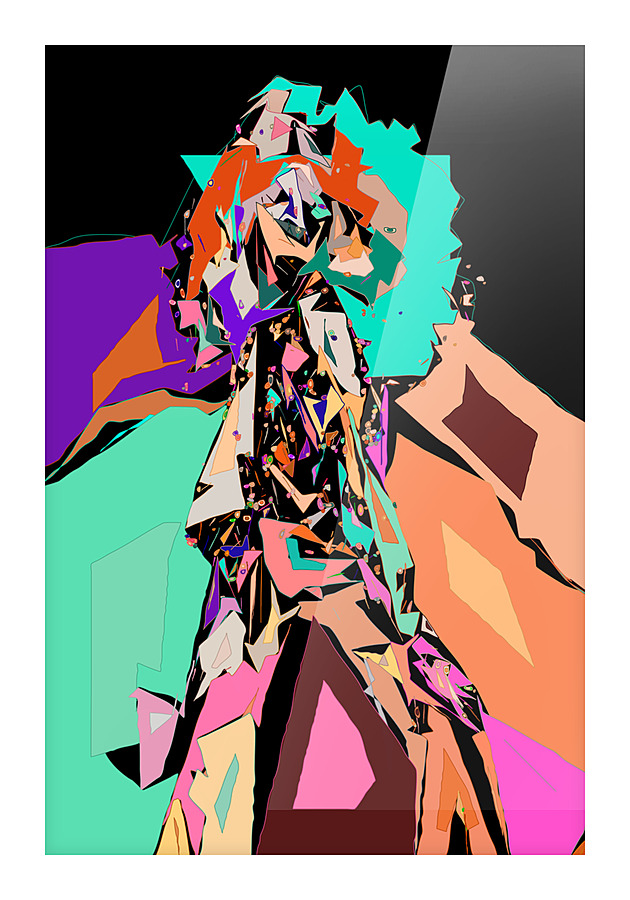 Fashion  Picture Frame print