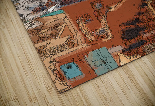 Santorini Greece  PWA puzzle