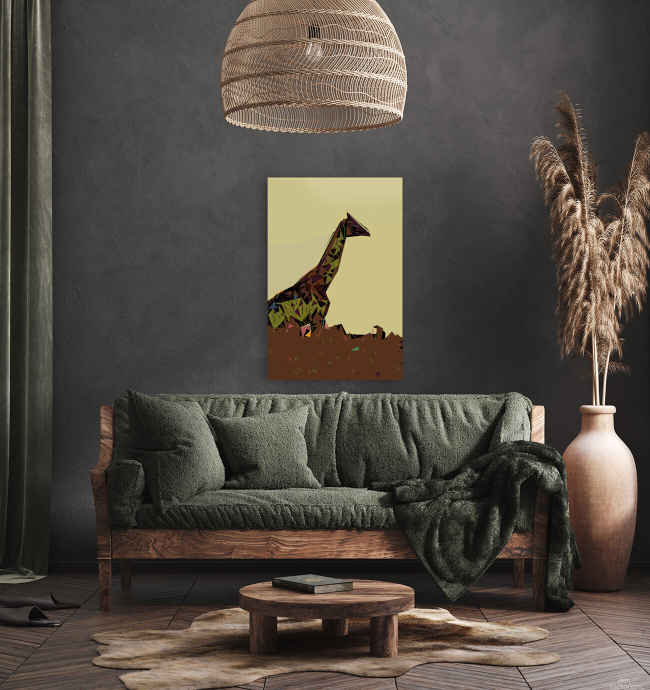 Standing Giraffe  Reproduction