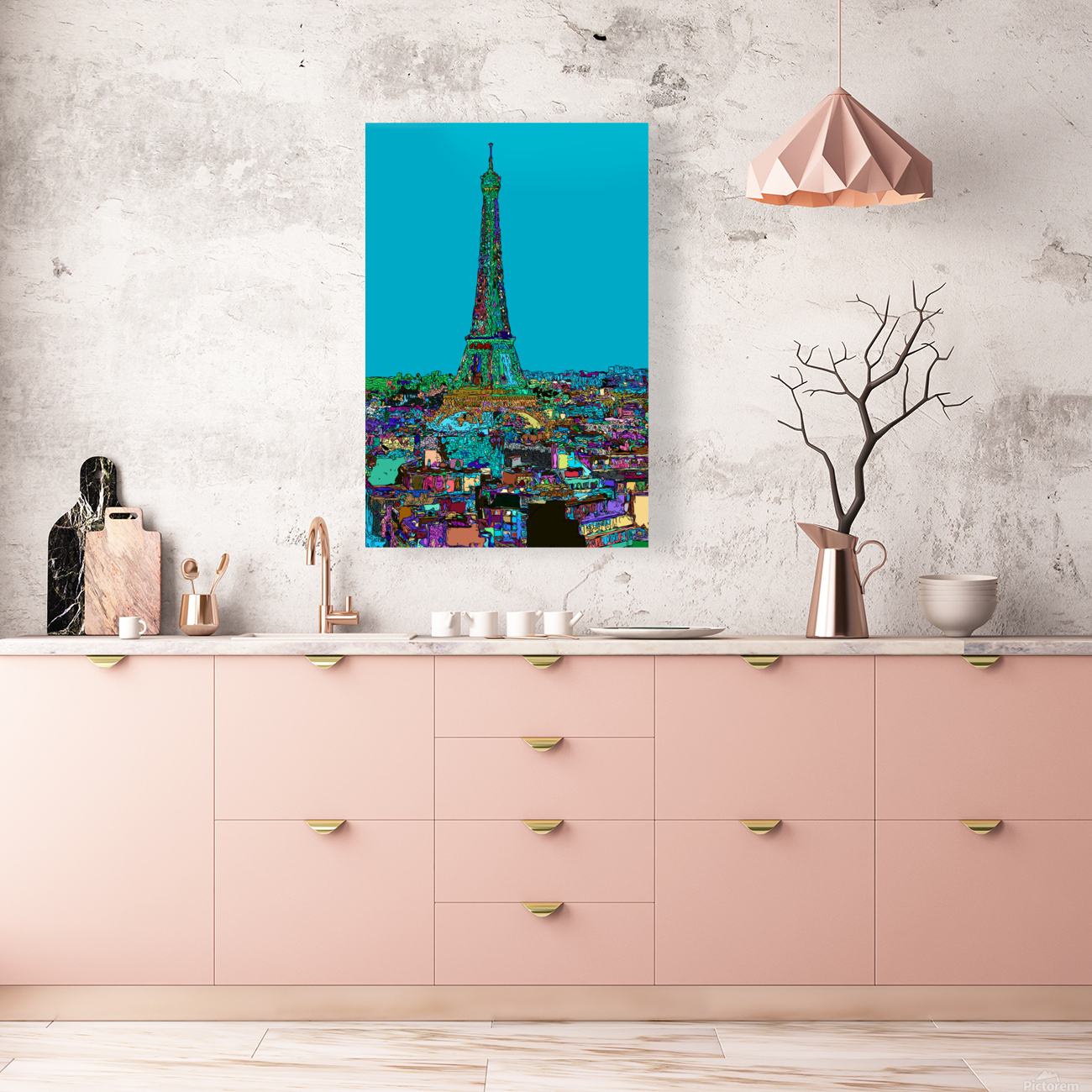 Paris Eiffel Tower  Reproduction