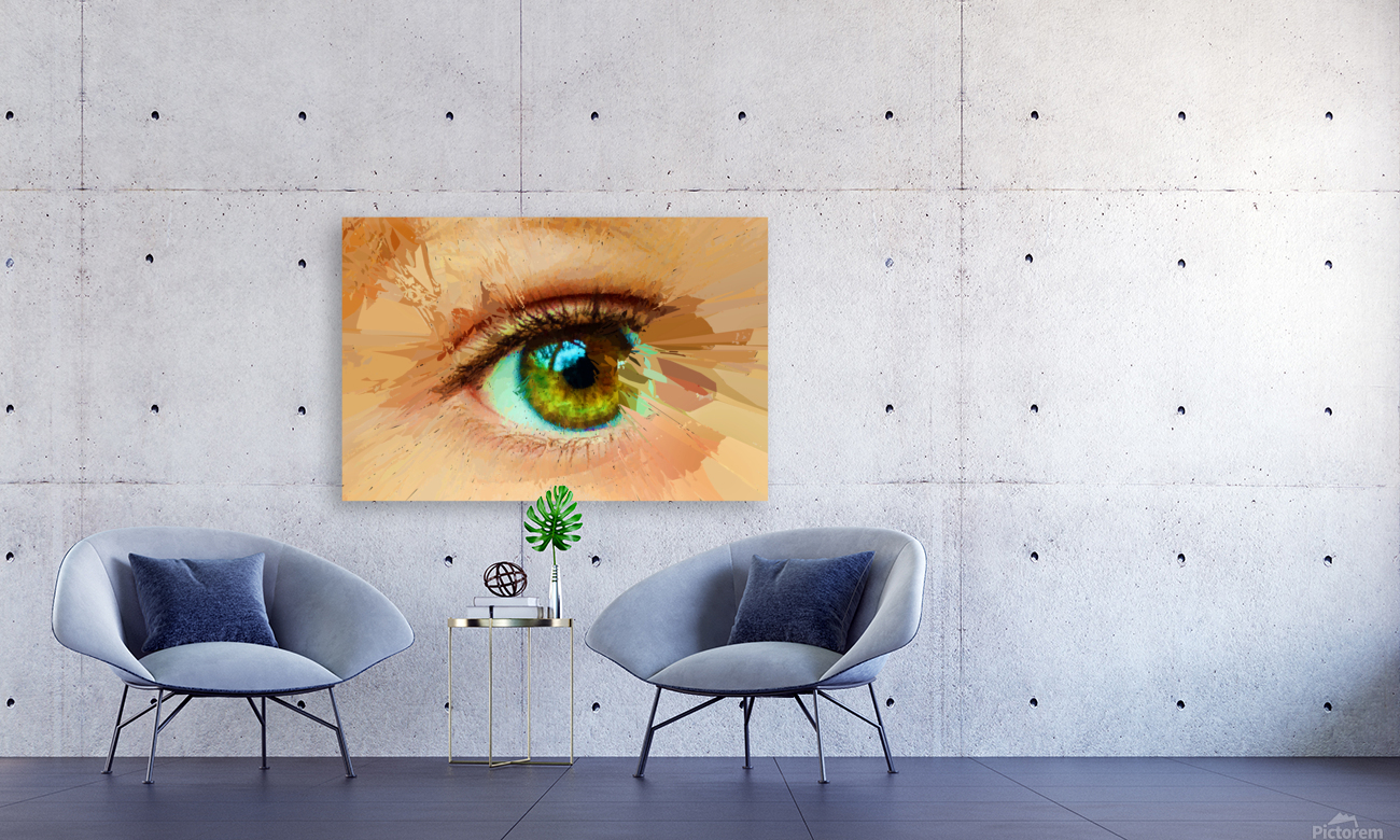 Abstract Eye  Reproduction