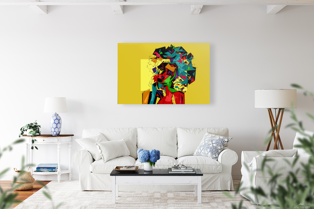 Portrait Abstract  Reproduction