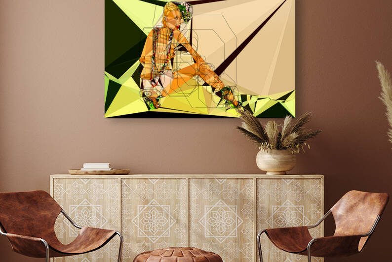 Abstract Fashion Girl  by PWA