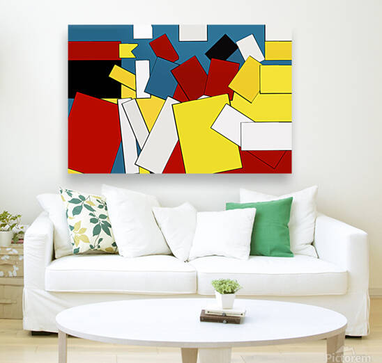 Abstract Shapes M1 Mondrian Style by PWA