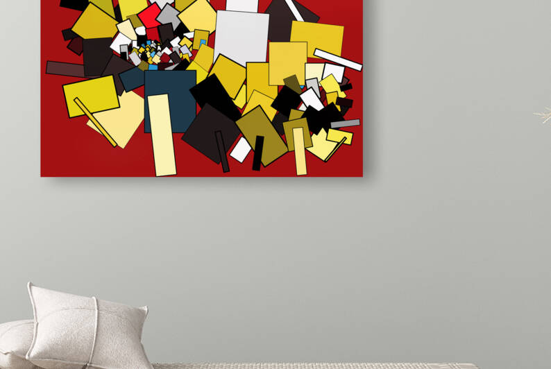 Abstract Shapes M4 Mondrian Style by PWA