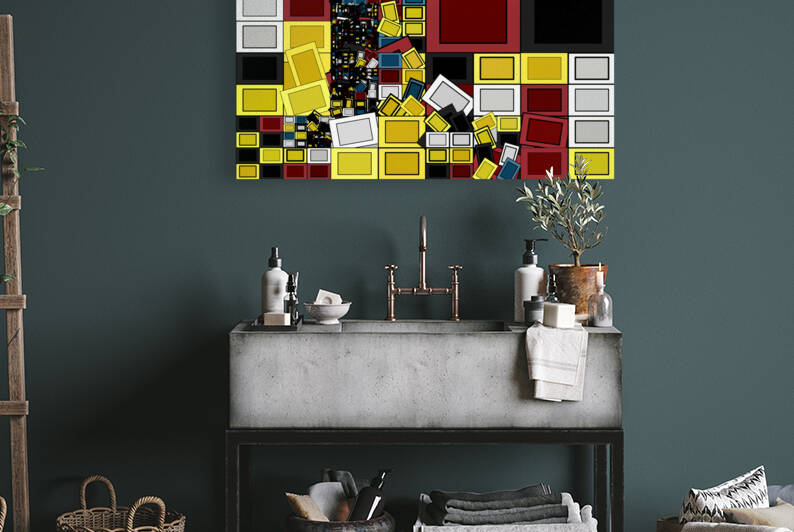 Abstract Shapes M5 Mondrian Style by PWA