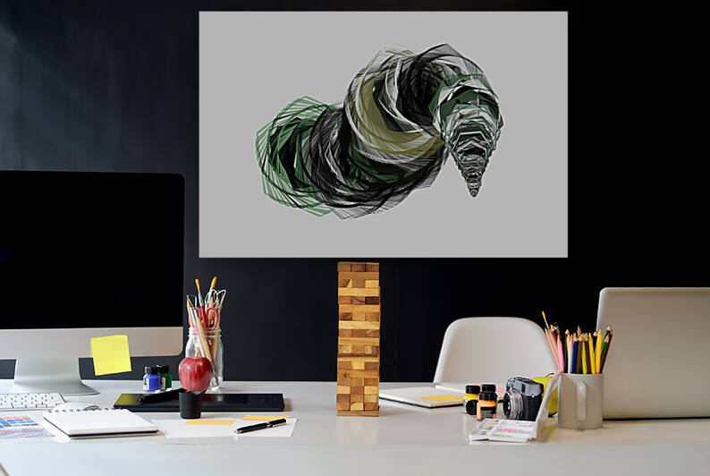Abstract Spiral  by PWA