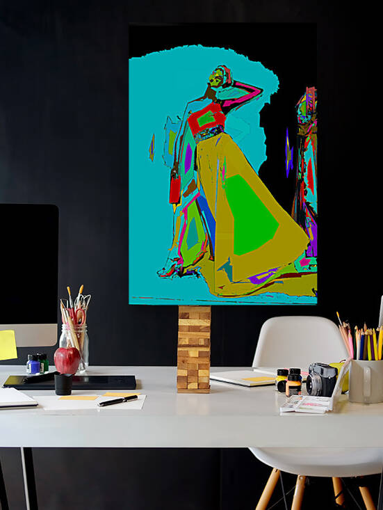 High Fashion Abstract Model  by PWA