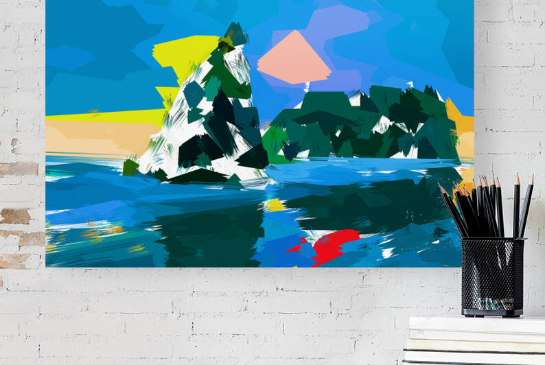 Colorful Beach by PWA