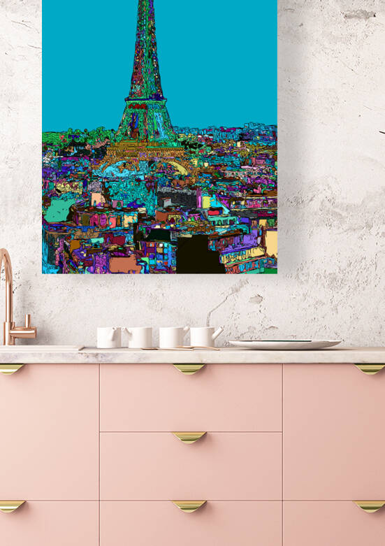 Paris Eiffel Tower  by PWA