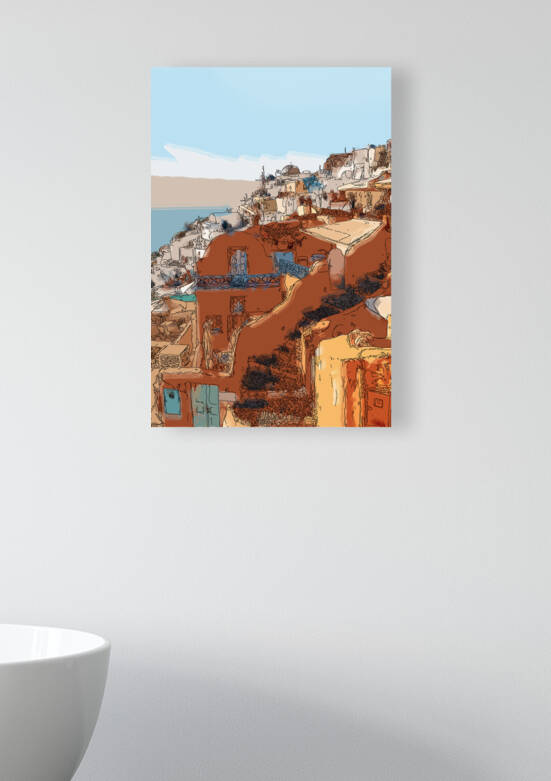 Santorini Greece  by PWA