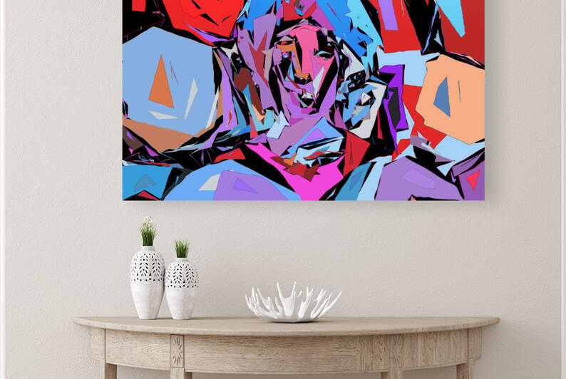 Abstract Portrait  by PWA