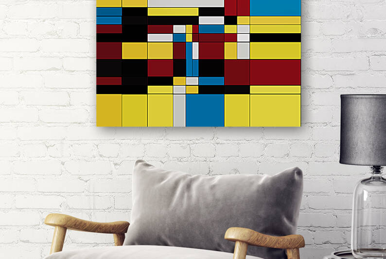 Mondrian Art by PWA