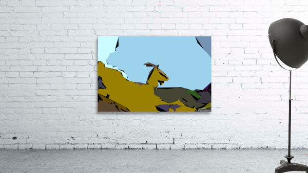 Lonely Goat  Wall Preview