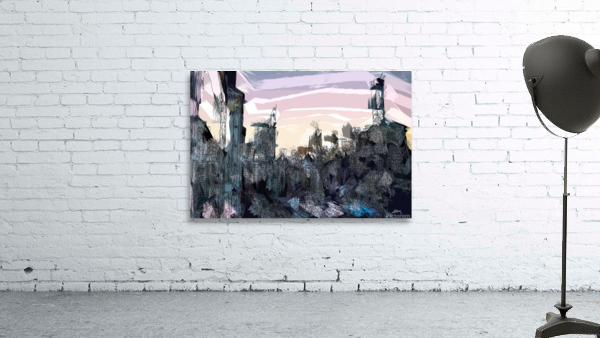 Abstract Cityscape Wall Preview