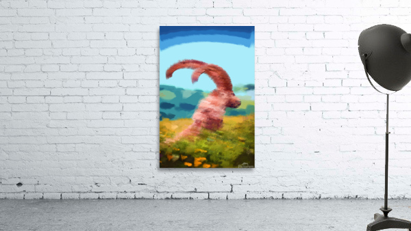 Goat Profile  Wall Preview