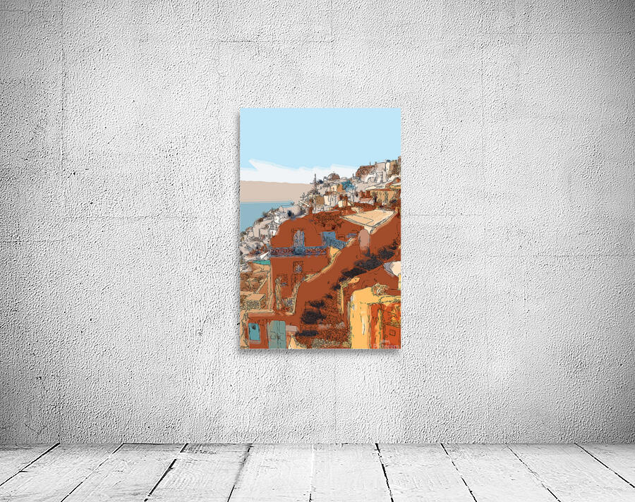 Santorini Greece  Wall Preview