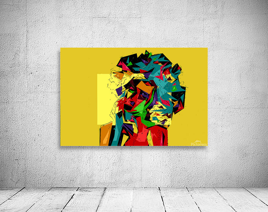 Portrait Abstract  Wall Preview