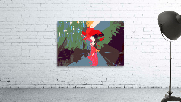 Abstract Lady  Wall Preview